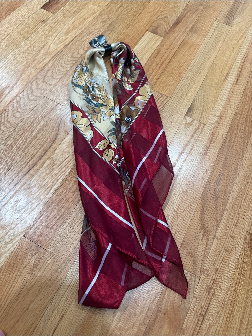 Silk scarf